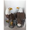 Image 1 : Matching Eagle Statues 20" H