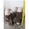 Image 4 : Matching Eagle Statues 20" H
