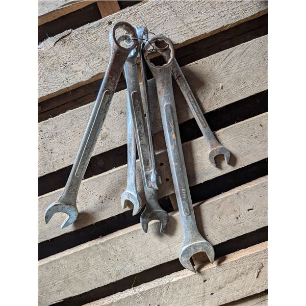 Lot of (6) Larger Wrenches as Shown