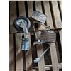Image 1 : (2) Vintage Truck Rear Mirrors and (1) Large Cart Wheel