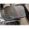 Image 4 : (2) Vintage Truck Rear Mirrors and (1) Large Cart Wheel