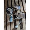 Image 5 : (2) Vintage Truck Rear Mirrors and (1) Large Cart Wheel