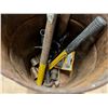 Image 4 : Vintage BA Pail w. Misc. Tools and tool related Items