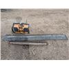 Image 1 : DeWalt radio, curb bump and Wood Ox Mule Horse Single Tree Yoke