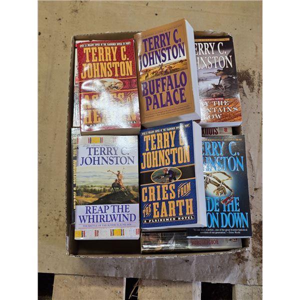 29 Terry C johnston western novels