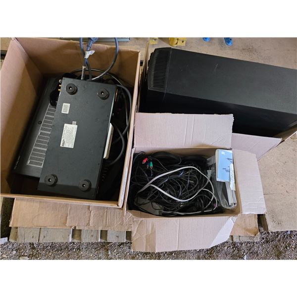 Bose and yamaha stereo equipment