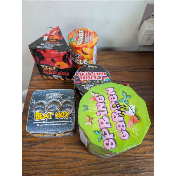 Lot of Various Fireworks