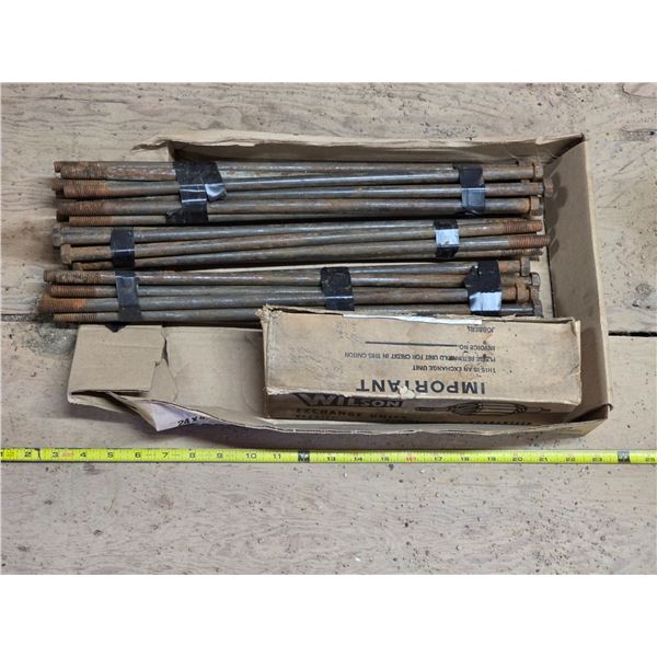 Large bolts - 18" and  wilson armature part # GDZ2006F