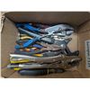 Image 1 : Box of Various Pliers As Shown