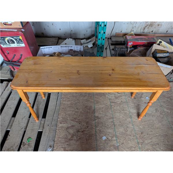 Wood Coffee Table 47x16x22