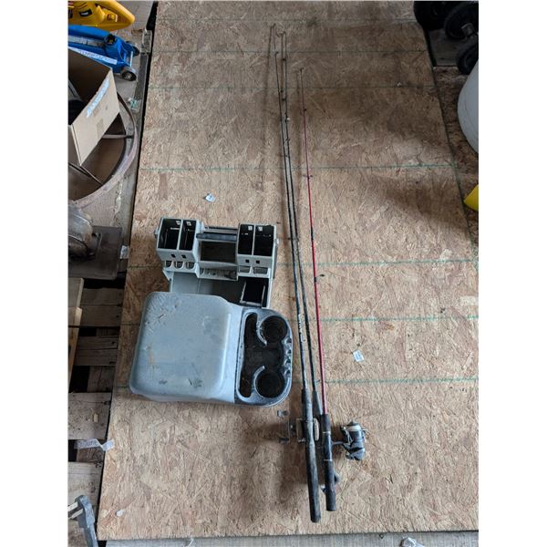 Fishing Rods and tool organizers