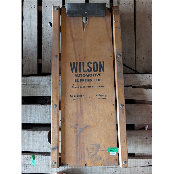 Vintage Wood Creeper Wilson Automotive Saskatoon