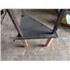 Image 2 : 5 tier Wood Corner Shelf (1) Leg Loose 63.5"H