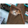 Image 5 : 5 tier Wood Corner Shelf (1) Leg Loose 63.5"H