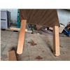 Image 6 : 5 tier Wood Corner Shelf (1) Leg Loose 63.5"H