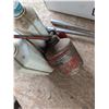 Image 3 : Vintage Oiler w/ Snowmobile Oil and box of Misc. Vintage Glass