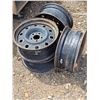Image 3 : (4) 17" rims for a charger- has pressure sensors