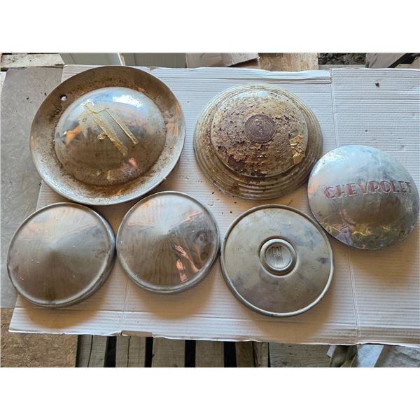 Vintage hub caps