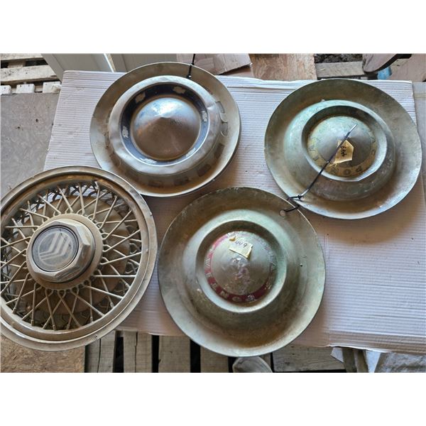 Vintage hub caps