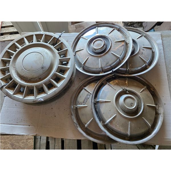 Vintage hub caps