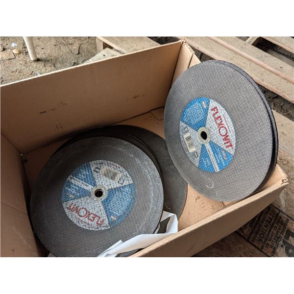 (15) Box of Flexouit 12x1/8x20" Grinding Discs and Etc.