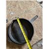 Image 3 : (3) Cast Iron Skillets (2) Cabela's (1) griddle
