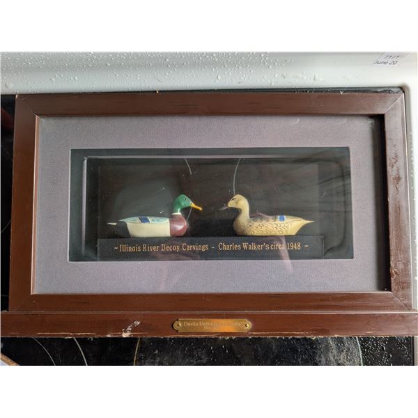 Ducks Unlimited Canada 304/800 Decoy Carving Ducks in case