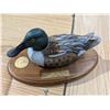 Image 1 : Ducks Unlimited Duck Decoy Statue Sponsor Decoy-Bob Lavender 10"L 2007-08
