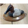 Image 1 : Ducks Unlimited Duck Decoy Statue Sponsor Decoy-Bob Lavender 10"L 2003-04