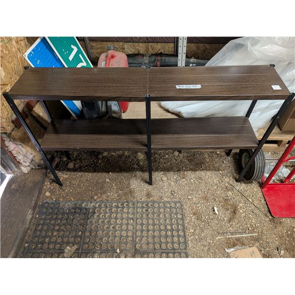 (2) Tier Shelf 47.5"x9.5"x30"