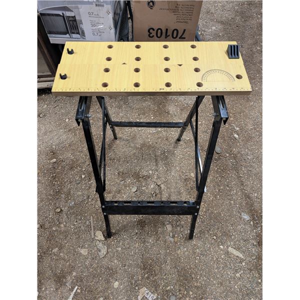 Foldable/Adjustable Work bench 31"H