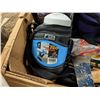 Image 5 : Box of Camping (Axe, Mugs, Lantern, and etc.)