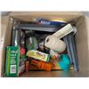 Image 1 : Lot of Misc. Tool hardware (Shelf brackets, battery Charger, and etc.)