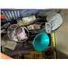 Image 5 : Lot of Misc. Tool hardware (Shelf brackets, battery Charger, and etc.)