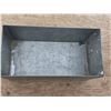 Image 3 : Galvanized storage box- 24" by 12" by 12"H