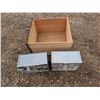 Image 1 : (2) Hardware Storage Compartment Stand w/ Misc. Hardware