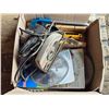 Image 1 : Misc tools, circular saw, saw blades
