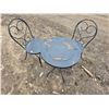 Image 1 : Bistro table and 2 chairs- 27"H