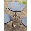 Image 3 : Bistro table and 2 chairs- 27"H