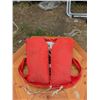 Image 1 : Vintage 1972 flotation device, mild staining minor damage