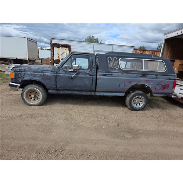 1988, FORD F150 REG CAB 4WD Truck-VIN:2FTEF14NXJCA19259- as is-