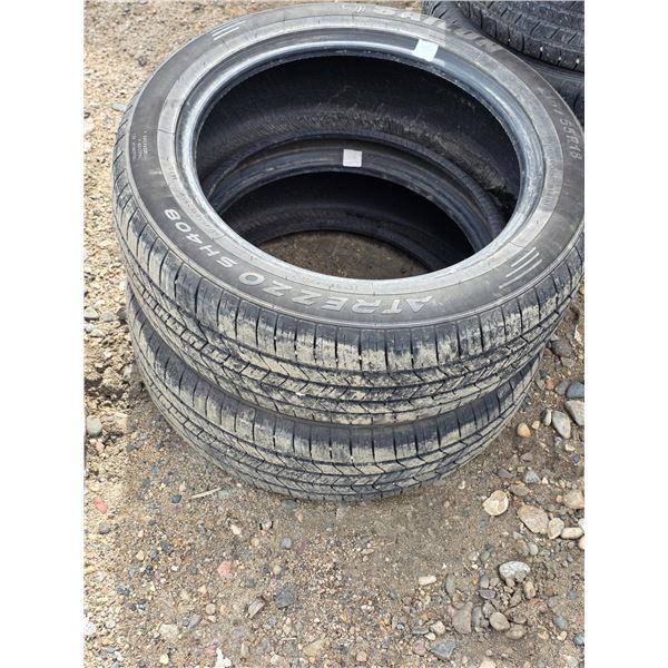 2 ties- 215/55R18