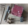 Image 1 : Boat seat, boat trailer guide rollers, in ground fishing rod holders.
