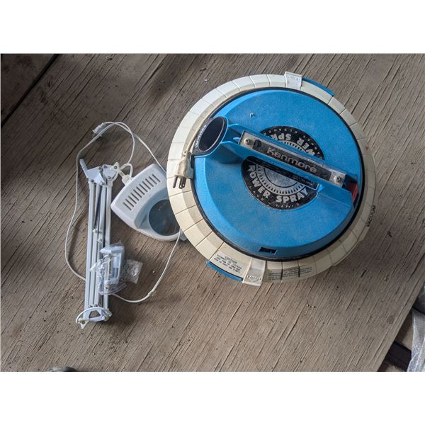 Kenmore Carpet cleaner vacuum (no hose or cleaner attachments), Magnifying Lamp