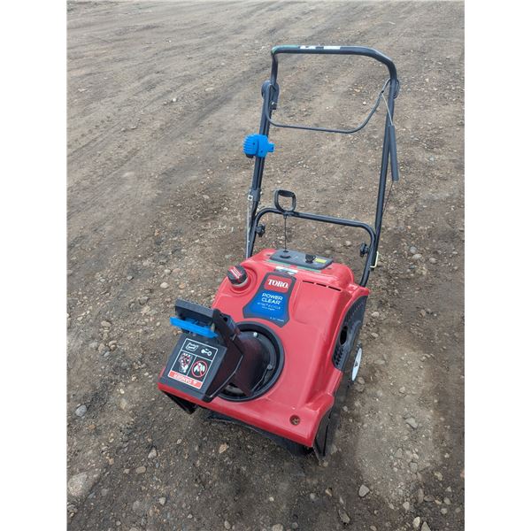 Toro gas snowblower, good compression