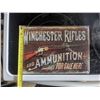 Image 3 : tin sign 12"x8"-winchester rifles