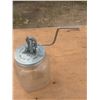 Image 4 : vintage glass butter churn, 1gallon, crank works
