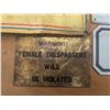 Image 5 : 4 tin signs for mancave or garage