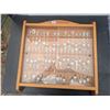 Image 1 : spoon collection, over 50 spoons in display case