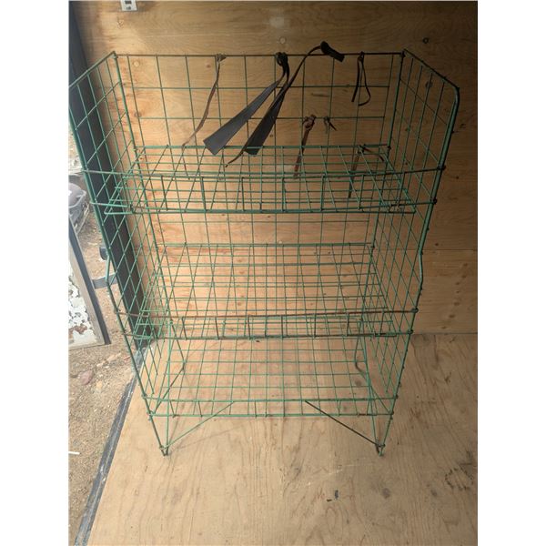 wire tool shelves/rack, 30"x18"x48"